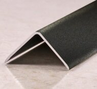 Алюминиевый уголок 25х25 мм PV64-18 черный матовый 2,7 м