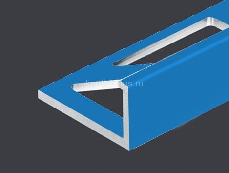 Заказать Алюминиевый L-профиль 12 мм PV03-31 синий Ral 5015 2,7 м Заказать Алюминиевый L-профиль 12 мм PV03-31 синий Ral 5015 2,7 м