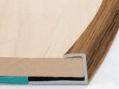 Гибкий П-образный профиль окантовочный 10 мм Effector S 93 32 Хикора 2,5 м