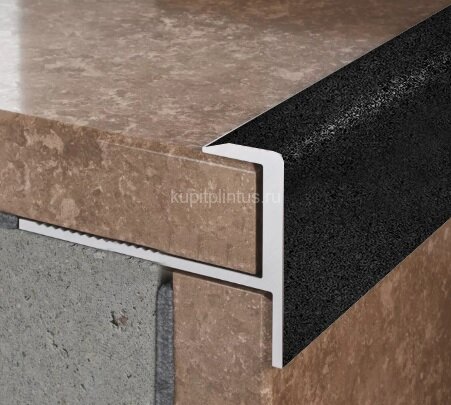 Заказать Алюминиевый профиль F-образный 10 мм ПФ-10 Черный муар 2,7 м Заказать Алюминиевый профиль F-образный 10 мм ПФ-10 Черный муар 2,7 м