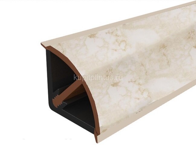 Заказать Плинтус для столешницы 14х14 Cezar Mini выпуклый 040 Альхамбра 3 м Заказать Плинтус для столешницы 14х14 Cezar Mini выпуклый 040 Альхамбра 3 м