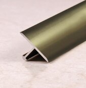 Профиль Т-образный 14 мм алюминий (полукруглый) PV40-09 шампань блестящая 2,7 м Профиль Т-образный 14 мм алюминий (полукруглый) PV40-09 шампань блестящая 2,7 м