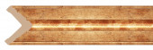 Декоративный уголок Decomaster 116S-552 Античное золото 22х22х2400 мм