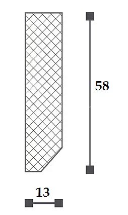 Заказать Плинтус для пола NMC Floorstyl FT2 58х13 2 м 