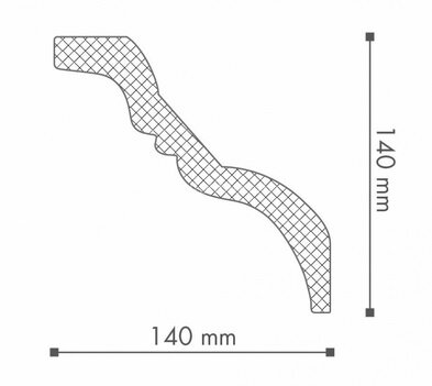 Заказать Карниз NMC Nomastyl TI 140х140 2 м Заказать Карниз NMC Nomastyl TI 140х140 2 м