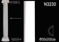 Полуколонна тело Перфект N3230 2000х300х150 мм Полуколонна тело Перфект N3230 2000х300х150 мм