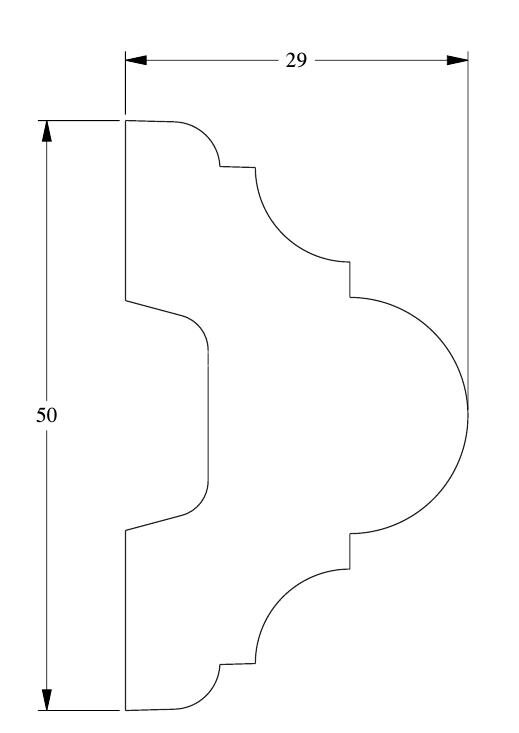 Заказать Молдинг гибкий Orac Decor Purotouch Flex P4020F 2 м 