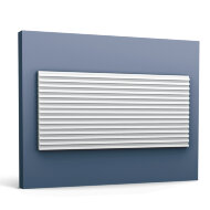 Стеновая панель Orac Decor 3D WX205-2600 белый полиуретан 260x25x1.3 см Стеновая панель Orac Decor 3D WX205-2600 белый полиуретан 260x25x1.3 см