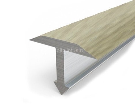 Заказать Декорированный Т-профиль из алюминия Т-18 КД Клен северный 2,7 м Заказать Декорированный Т-профиль из алюминия Т-18 КД Клен северный 2,7 м