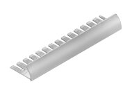 С-профиль для плитки внешний алюминиевый гибкий 10 мм NEEXY PV20-41 SW муар белый 2.7 м С-профиль для плитки внешний алюминиевый гибкий 10 мм NEEXY PV20-41 SW муар белый 2.7 м