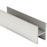 Заказать Алюминиевый Н-образный профиль ОП-501 под панель 4 мм (2,7 м) серебро 