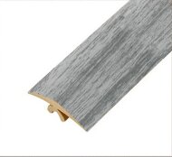 Порог гибкий ПВХ Т-образный Cezar Flex Line 78 Дуб светло-серый 3 м