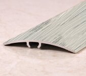 Порог разноуровневый алюминиевый ПО-41 201 Северная береза 2,7 м Порог разноуровневый алюминиевый ПО-41 201 Северная береза 2,7 м