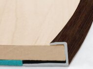 Гибкий П-образный профиль окантовочный 10 мм Effector S 93 3101 Каштан Японский 2,5 м