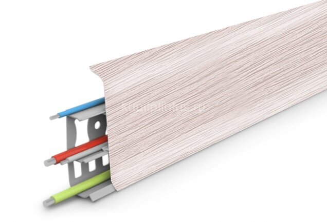 Заказать Плинтус напольный с кабель-каналами 85 мм Deconika Д-П85 274 Сосна северная 2,2 м Заказать Плинтус напольный с кабель-каналами 85 мм Deconika Д-П85 274 Сосна северная 2,2 м