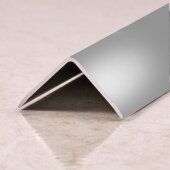 Алюминиевый уголок ПН-15х15 Графит глянец 2,7 м Алюминиевый уголок ПН-15х15 Графит глянец 2,7 м