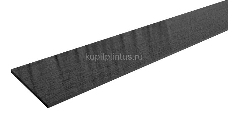 Заказать Алюминиевая полоса 20х1,5 2,2 м Черный глянец браш 2,2 м 