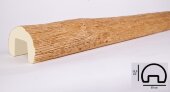 Декоративная балка из полиуретана 115х150 мм Уникс Ретро Р2 Орех 3 м Декоративная балка из полиуретана 115х150 мм Уникс Ретро Р2 Орех 3 м