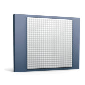 Декоративная панель Orac Decor 3D W117 белый полиуретан 100x100x2.3 см