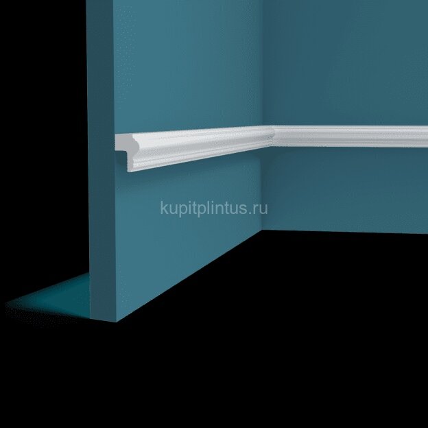 Заказать Молдинг Перфект Плюс P178 белый ударопрочный полимер 35х27х2000 мм 