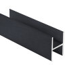 Алюминиевый Н-образный профиль ОП-501 под панель 4 мм (2,7 м) черный