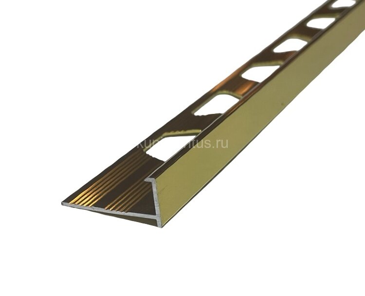 Заказать Алюминиевый L-профиль 8 мм ПО-202-03 золото глянец 2.7 м Заказать Алюминиевый L-профиль 8 мм ПО-202-03 золото глянец 2.7 м