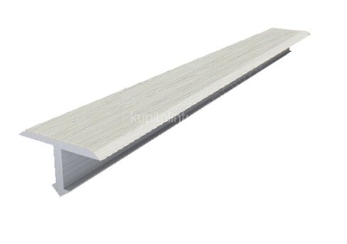 Заказать Алюминиевый Т-профиль 33 мм MP 84 32-Дуб беленый 2,7 м 