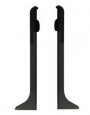 Фурнитура для напольного плинтуса ПТ-110 ПВХ окончание (кмп) черный