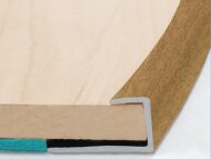 Гибкий П-образный профиль окантовочный 10 мм Effector S 93 29 Дуб Светлый 2,5 м Гибкий П-образный профиль окантовочный 10 мм Effector S 93 29 Дуб Светлый 2,5 м