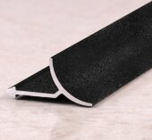 Алюминиевый уголок универсальный внутренний ПО-В9 Черный муар 2,7 м