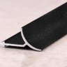 Алюминиевый уголок универсальный внутренний ПО-В9 Черный муар 2,7 м