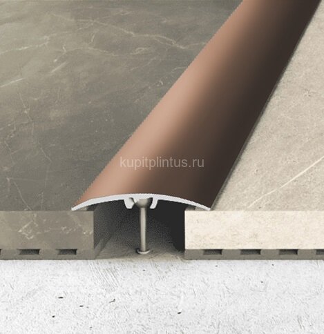 Заказать Алюминиевый порог одноуровневый 40 мм Effector A 64-03 Бронза 2,7 м Заказать Алюминиевый порог одноуровневый 40 мм Effector A 64-03 Бронза 2,7 м