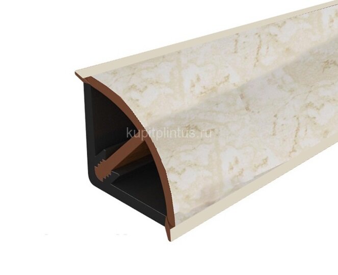 Заказать Плинтус для столешницы 14х14 Cezar Mini выпуклый 038 Иерусалимский песок 3 м Заказать Плинтус для столешницы 14х14 Cezar Mini выпуклый 038 Иерусалимский песок 3 м