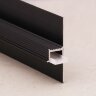 Заказать Алюминиевый теневой плинтус для светодиодных лент (с экраном) ПО-143 Черный матовый 2,7 м Заказать Алюминиевый теневой плинтус для светодиодных лент (с экраном) ПО-143 Черный матовый 2,7 м