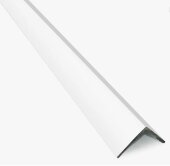 Алюминиевый уголок 15х15 мм ПБ15х15 белый 2,7 м Алюминиевый уголок 15х15 мм ПБ15х15 белый 2,7 м