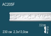 Гибкий молдинг с орнаментом Перфект AC205F 130х23 мм 2,3 м Гибкий молдинг с орнаментом Перфект AC205F 130х23 мм 2,3 м
