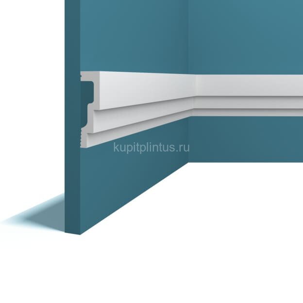 Заказать Молдинг 20х70 мм Перфект Плюс P106 белый 2 м 