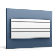 W119 декоративная панель Orac Decor 3D W119 белый полиуретан 200x25x2 см W119 декоративная панель Orac Decor 3D W119 белый полиуретан 200x25x2 см