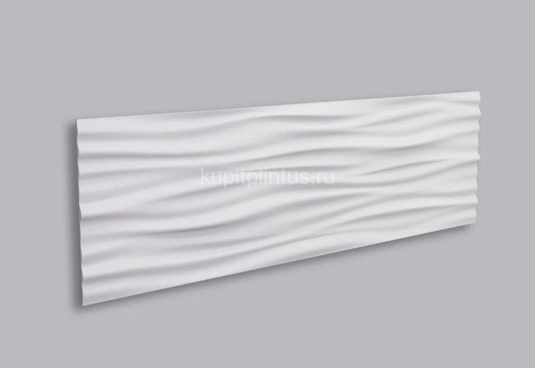 Заказать Стеновая панель 3D NMC Струящийся LIQUID 1135х380 мм 