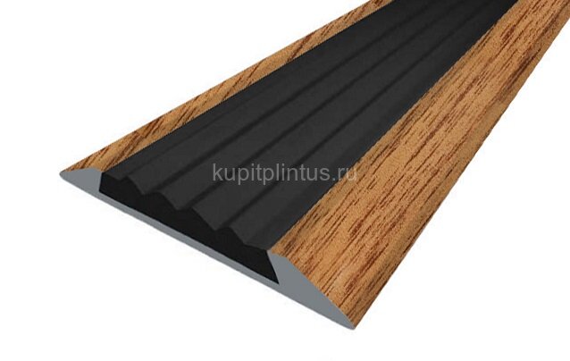 Заказать Порог противоскользящий с черной вставкой Д15 КД Дуб деревенский (декорированный) 2,7 м Заказать Порог противоскользящий с черной вставкой Д15 КД Дуб деревенский (декорированный) 2,7 м