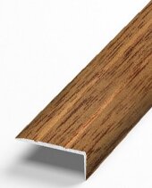 Порог угловой из алюминия Д1 КД Дуб деревенский (декорированный) 2,7 м Порог угловой из алюминия Д1 КД Дуб деревенский (декорированный) 2,7 м