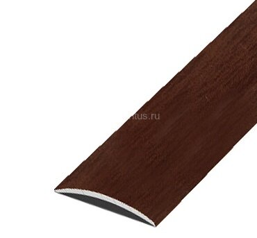 Заказать Порог одноуровневый из алюминия декорированный А30 КД Махагон 2,7 м Заказать Порог одноуровневый из алюминия декорированный А30 КД Махагон 2,7 м
