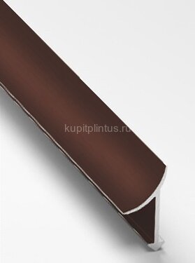 Заказать Профиль алюминиевый для плитки внутренний 10 мм Gunsen PV30-38 темно-коричневый Ral 8017 2,7 м Заказать Профиль алюминиевый для плитки внутренний 10 мм Gunsen PV30-38 темно-коричневый Ral 8017 2,7 м