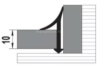 Заказать Профиль алюминиевый для плитки внутренний 10 мм Gunsen PV30-38 темно-коричневый Ral 8017 2,7 м Заказать Профиль алюминиевый для плитки внутренний 10 мм Gunsen PV30-38 темно-коричневый Ral 8017 2,7 м
