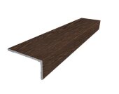 Алюминиевый уголок 12х25 мм MP 9 39-Орех миланский 2,7 м