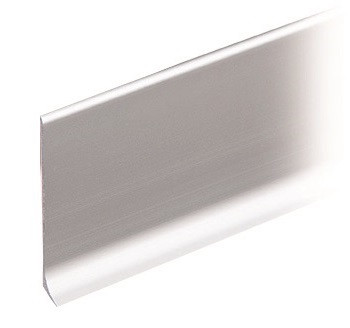 Заказать Плинтус напольный алюминиевый Genesis KAS 800.81 80 мм Матовое серебро 2 м 