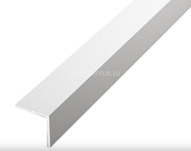 Заказать Алюминиевый уголок 15х15 мм ПБ15х15 белый муар 3 м Заказать Алюминиевый уголок 15х15 мм ПБ15х15 белый муар 3 м