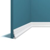 Напольный плинтус 15х50 мм Перфект Плюс P107 белый 2 м Напольный плинтус 15х50 мм Перфект Плюс P107 белый 2 м