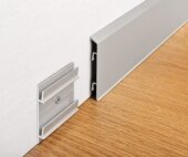 Фурнитура для плинтуса Евротрим F-70 F-100 2158-2642 клипса монтажная Фурнитура для плинтуса Евротрим F-70 F-100 2158-2642 клипса монтажная