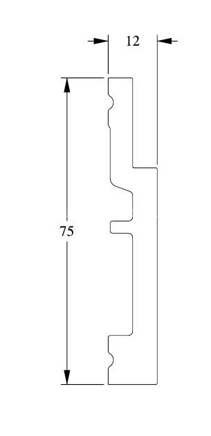 Заказать Плинтус с кабель-каналом Orac Decor Duropolymer SX187 2 м 